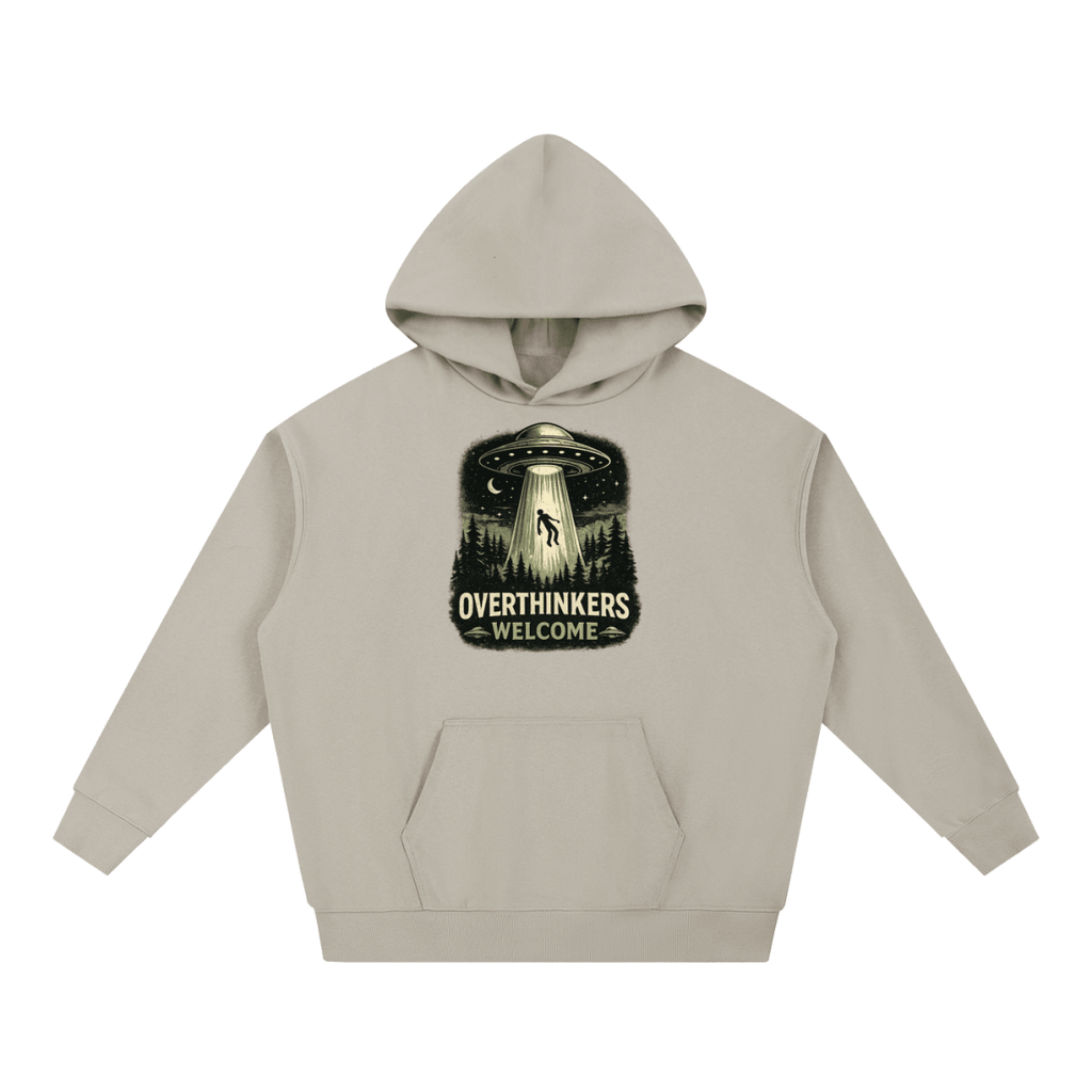 Overthinkers Welcome Essential Heavyweight Hoodie - Shirt Habit