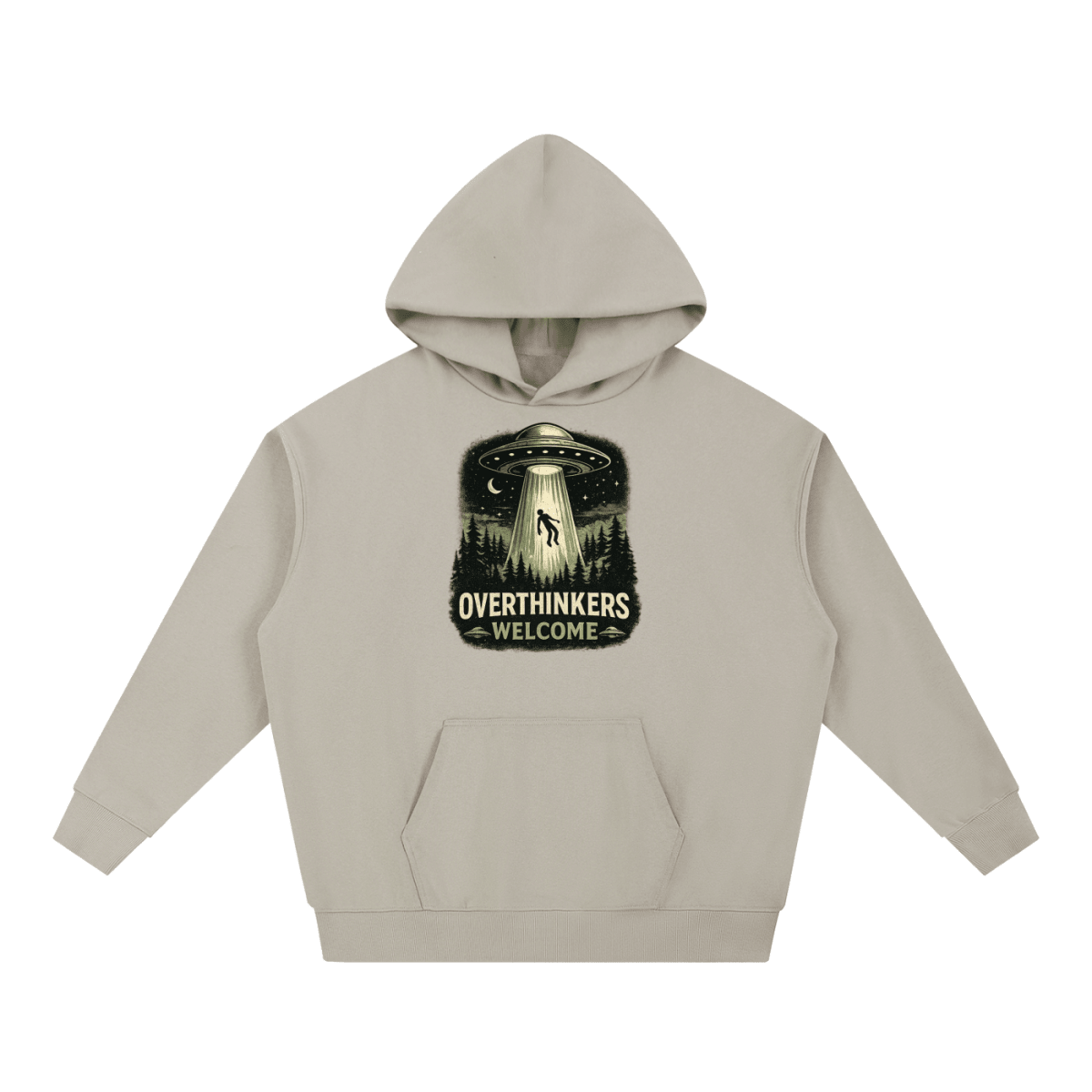 Overthinkers Welcome Essential Heavyweight Hoodie - Shirt Habit