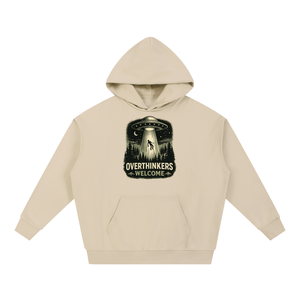 Overthinkers Welcome Essential Heavyweight Hoodie - Shirt Habit