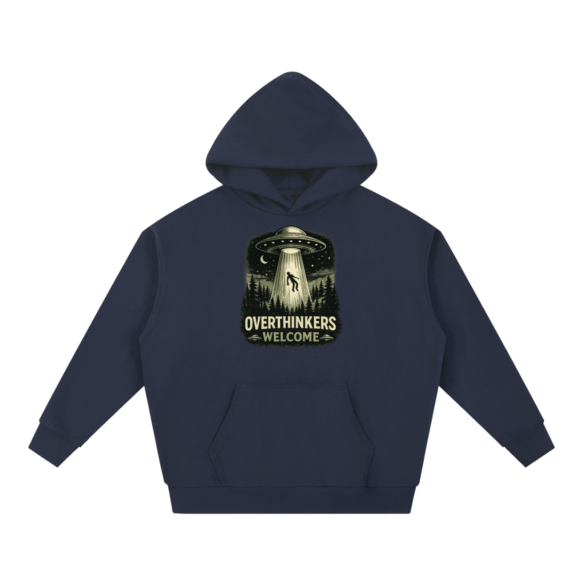 Overthinkers Welcome Essential Heavyweight Hoodie - Shirt Habit