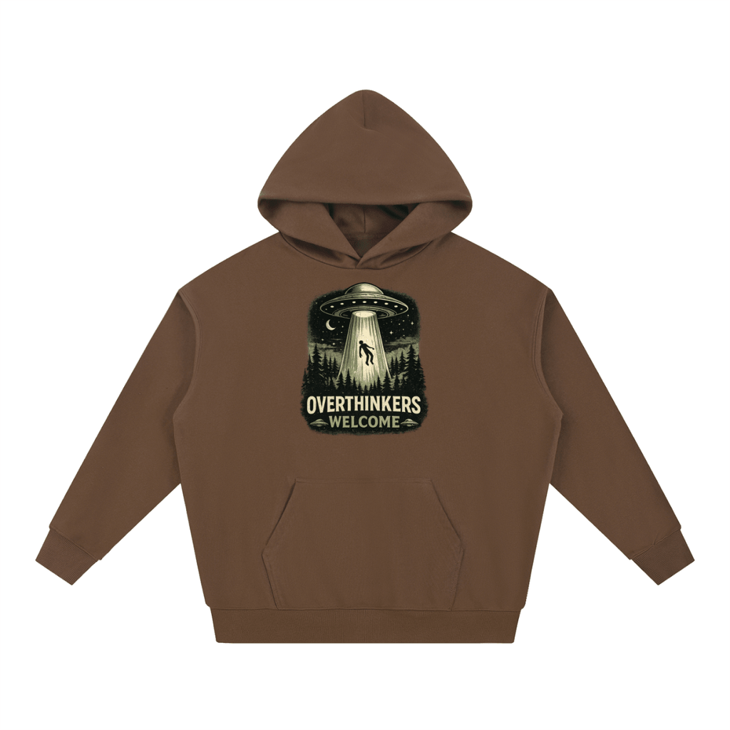 Overthinkers Welcome Essential Heavyweight Hoodie - Shirt Habit