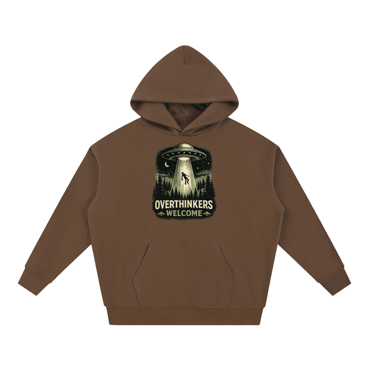 Overthinkers Welcome Essential Heavyweight Hoodie - Shirt Habit