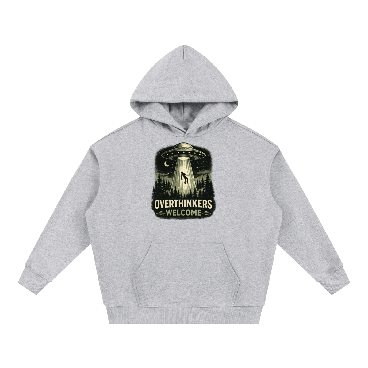 Overthinkers Welcome Essential Heavyweight Hoodie - Shirt Habit