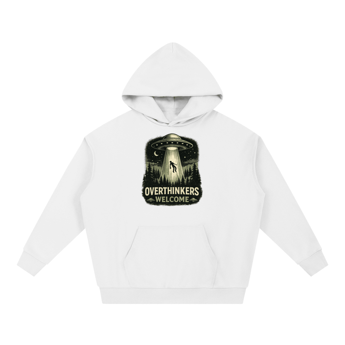Overthinkers Welcome Essential Heavyweight Hoodie - Shirt Habit