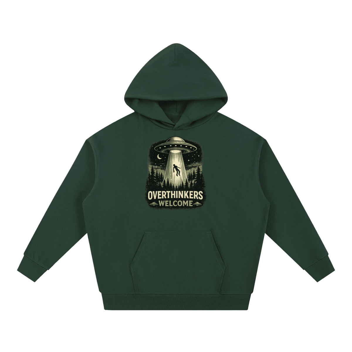 Overthinkers Welcome Essential Heavyweight Hoodie - Shirt Habit