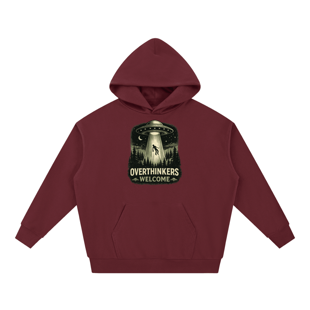 Overthinkers Welcome Essential Heavyweight Hoodie - Shirt Habit