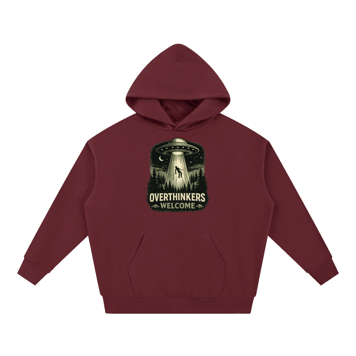 Overthinkers Welcome Essential Heavyweight Hoodie - Shirt Habit