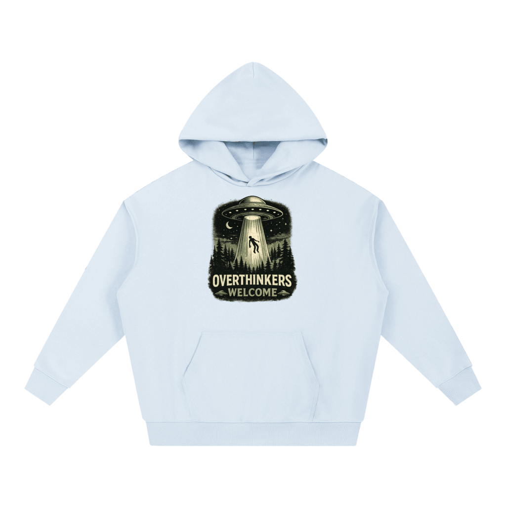 Overthinkers Welcome Essential Heavyweight Hoodie - Shirt Habit