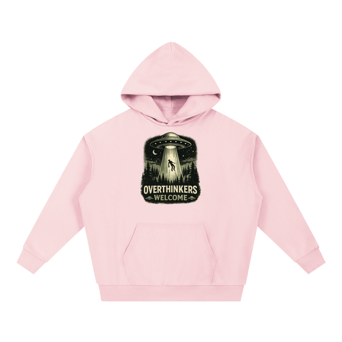 Overthinkers Welcome Essential Heavyweight Hoodie - Shirt Habit