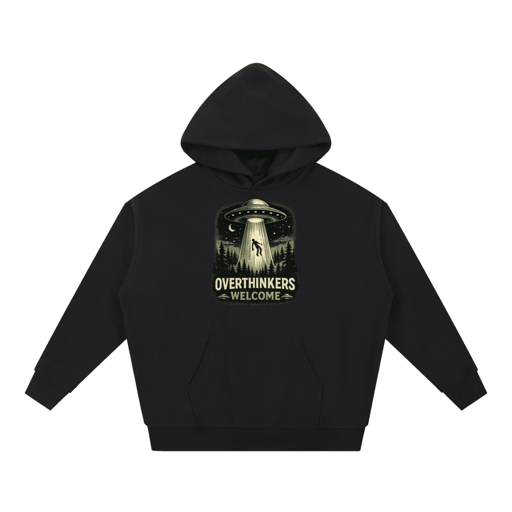 Overthinkers Welcome Essential Heavyweight Hoodie - Shirt Habit