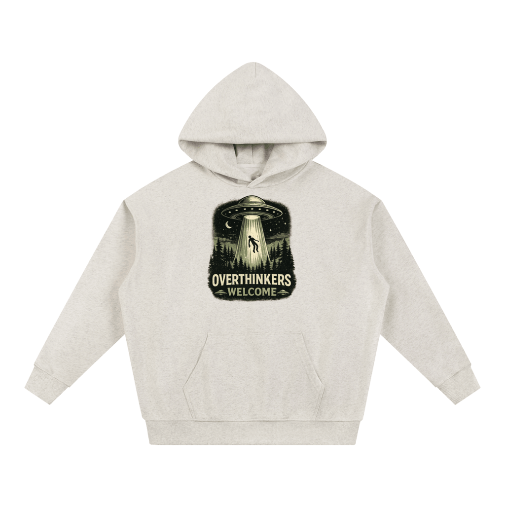 Overthinkers Welcome Essential Heavyweight Hoodie - Shirt Habit