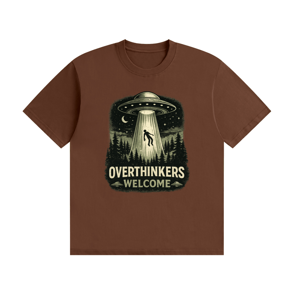 Overthinkers Welcome Unisex Seamless Cotton T-Shirt - Shirt Habit
