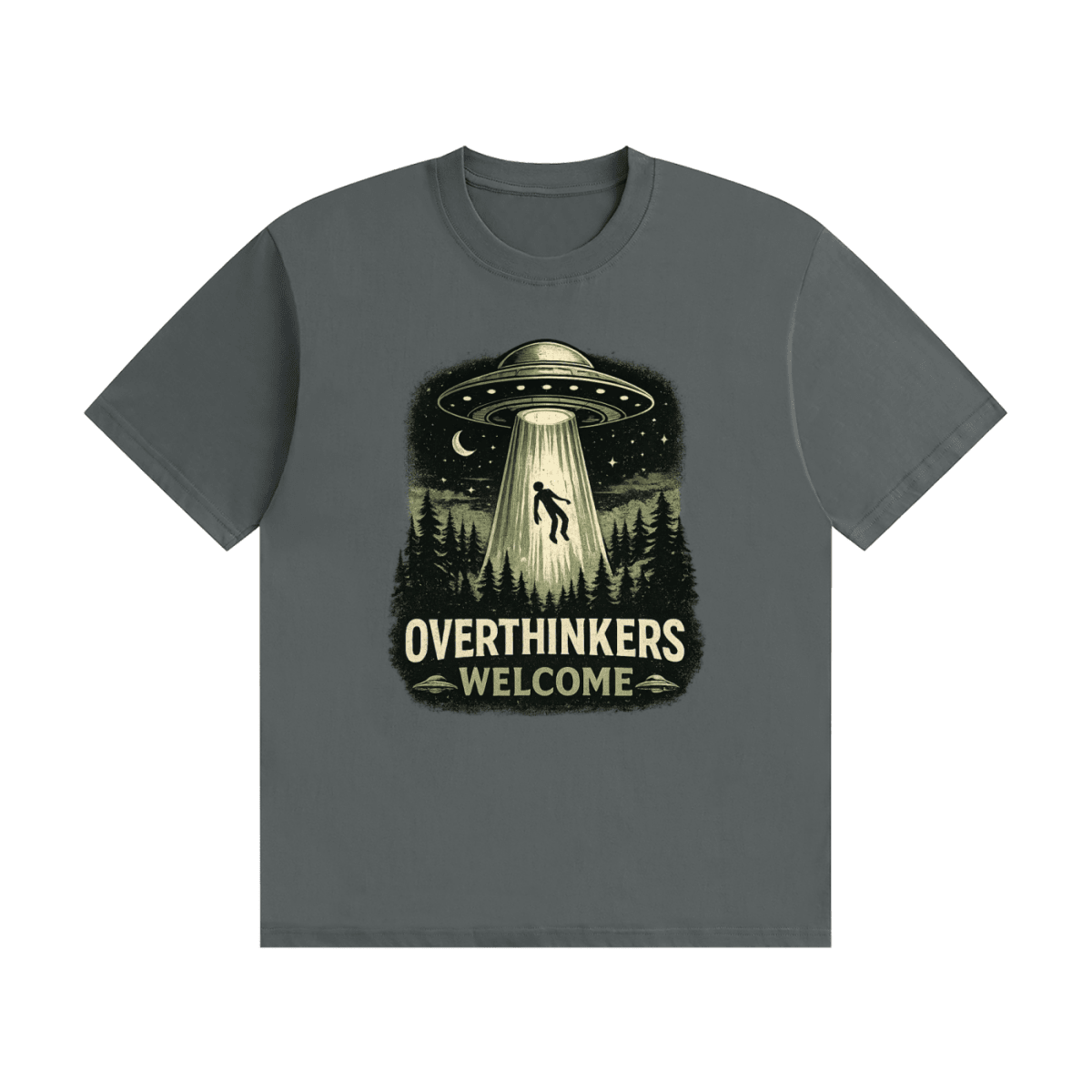 Overthinkers Welcome Unisex Seamless Cotton T-Shirt - Shirt Habit