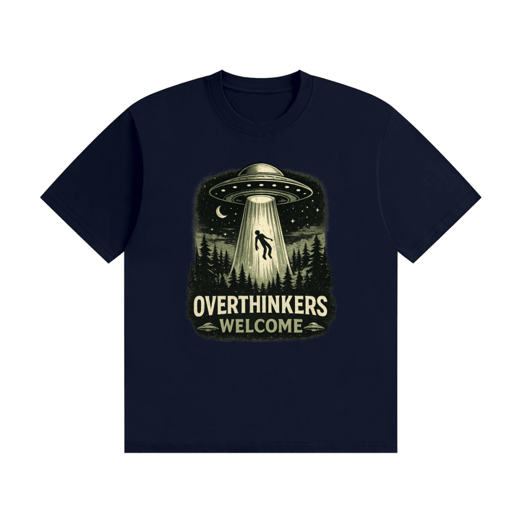 Overthinkers Welcome Unisex Seamless Cotton T-Shirt - Shirt Habit