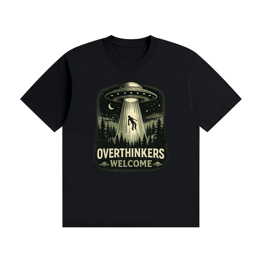 Overthinkers Welcome Unisex Seamless Cotton T-Shirt - Shirt Habit