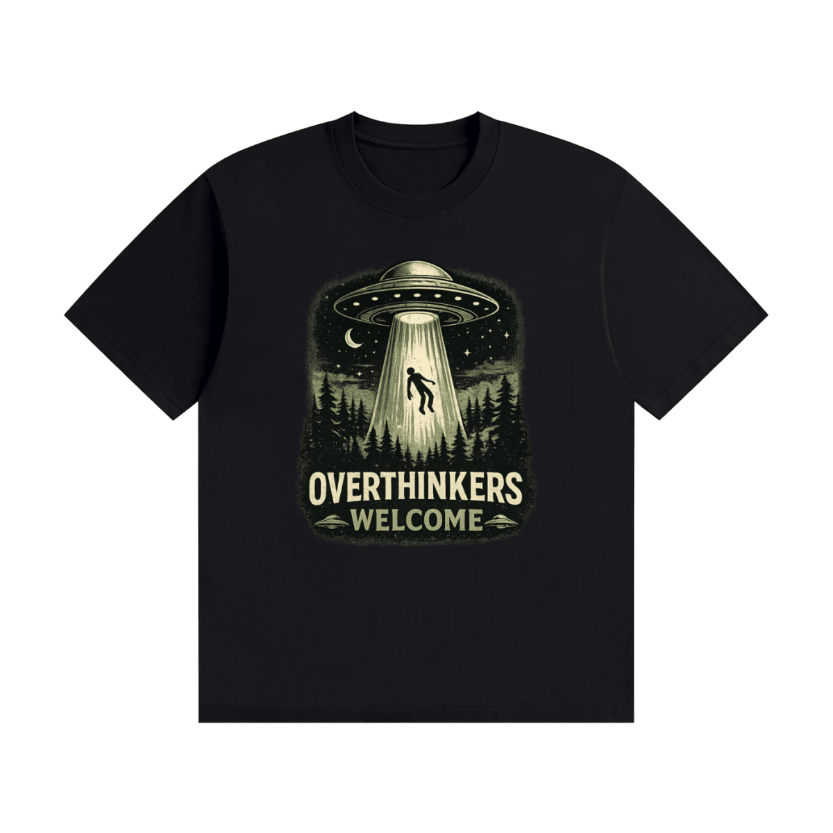 Overthinkers Welcome Unisex Seamless Cotton T-Shirt - Shirt Habit