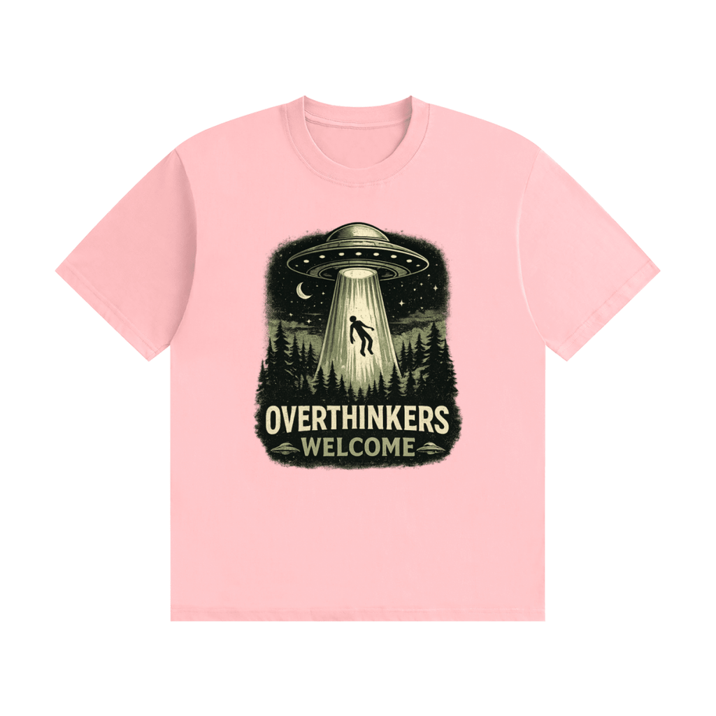 Overthinkers Welcome Unisex Seamless Cotton T-Shirt - Shirt Habit