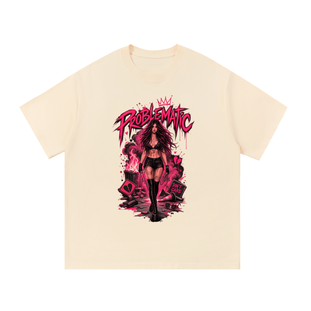 Problematic Baddie Energy Essential Cotton T-Shirt - Shirt Habit