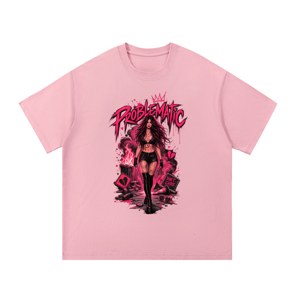 Problematic Baddie Energy Essential Cotton T-Shirt - Shirt Habit