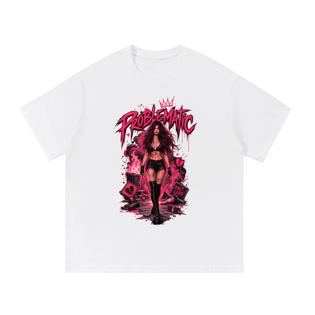 Problematic Baddie Energy Essential Cotton T-Shirt - Shirt Habit