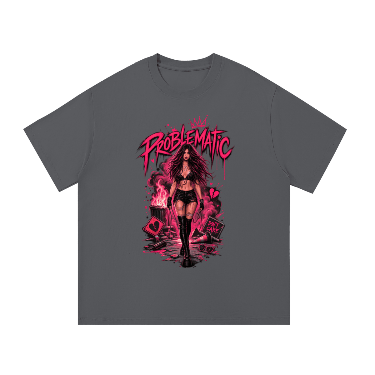 Problematic Baddie Energy Essential Cotton T-Shirt - Shirt Habit