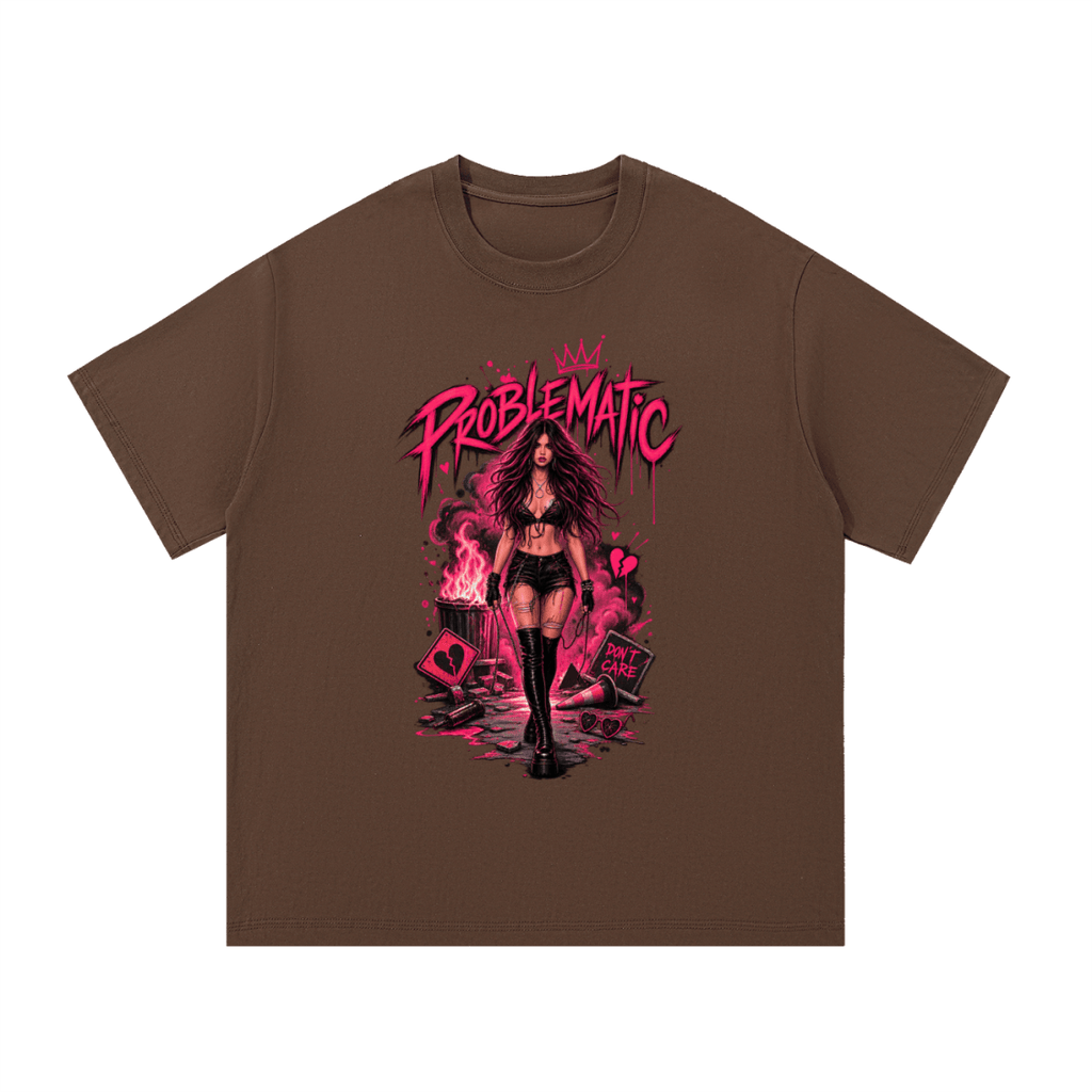 Problematic Baddie Energy Essential Cotton T-Shirt - Shirt Habit