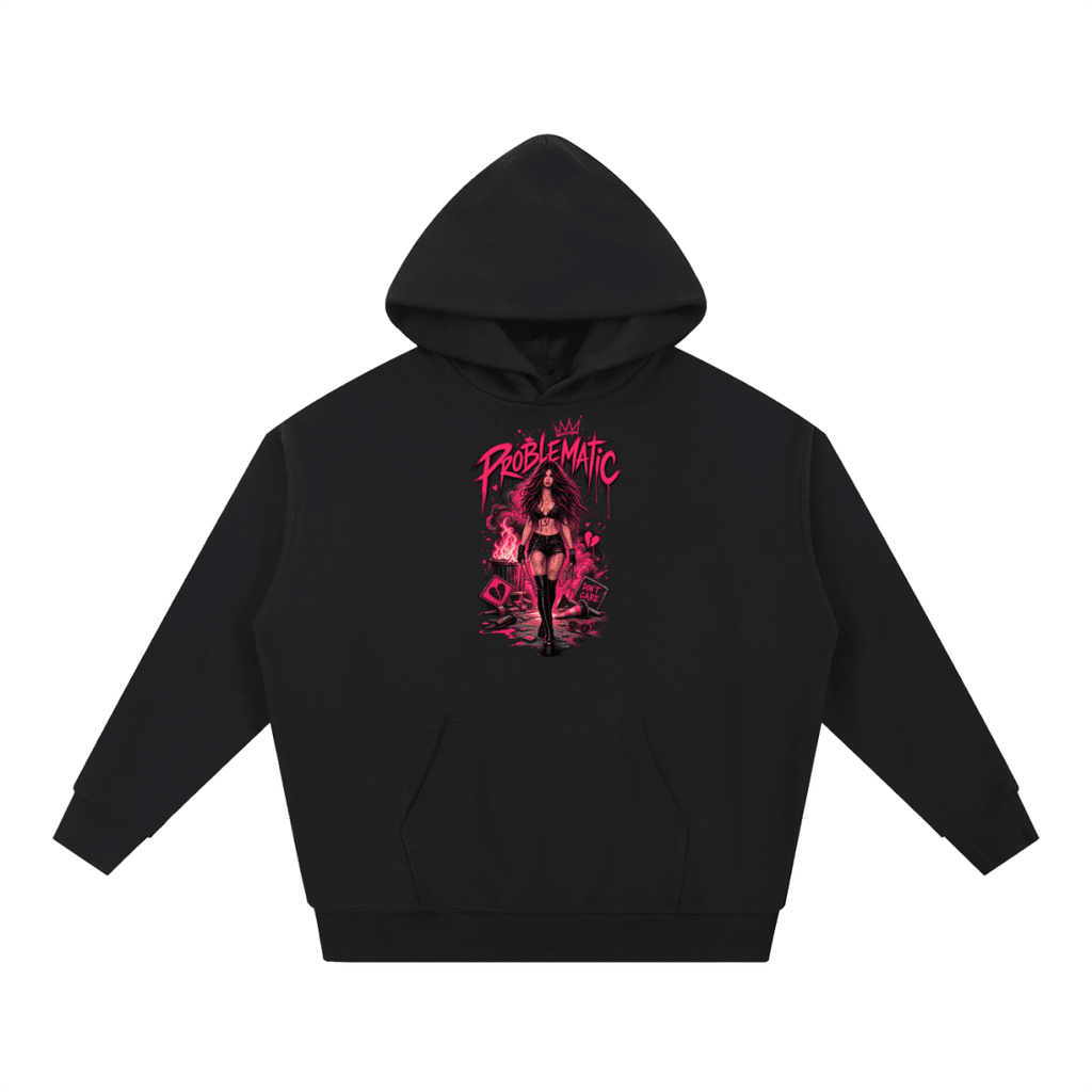 Problematic Baddie Energy Essential Heavyweight Hoodie - Shirt Habit
