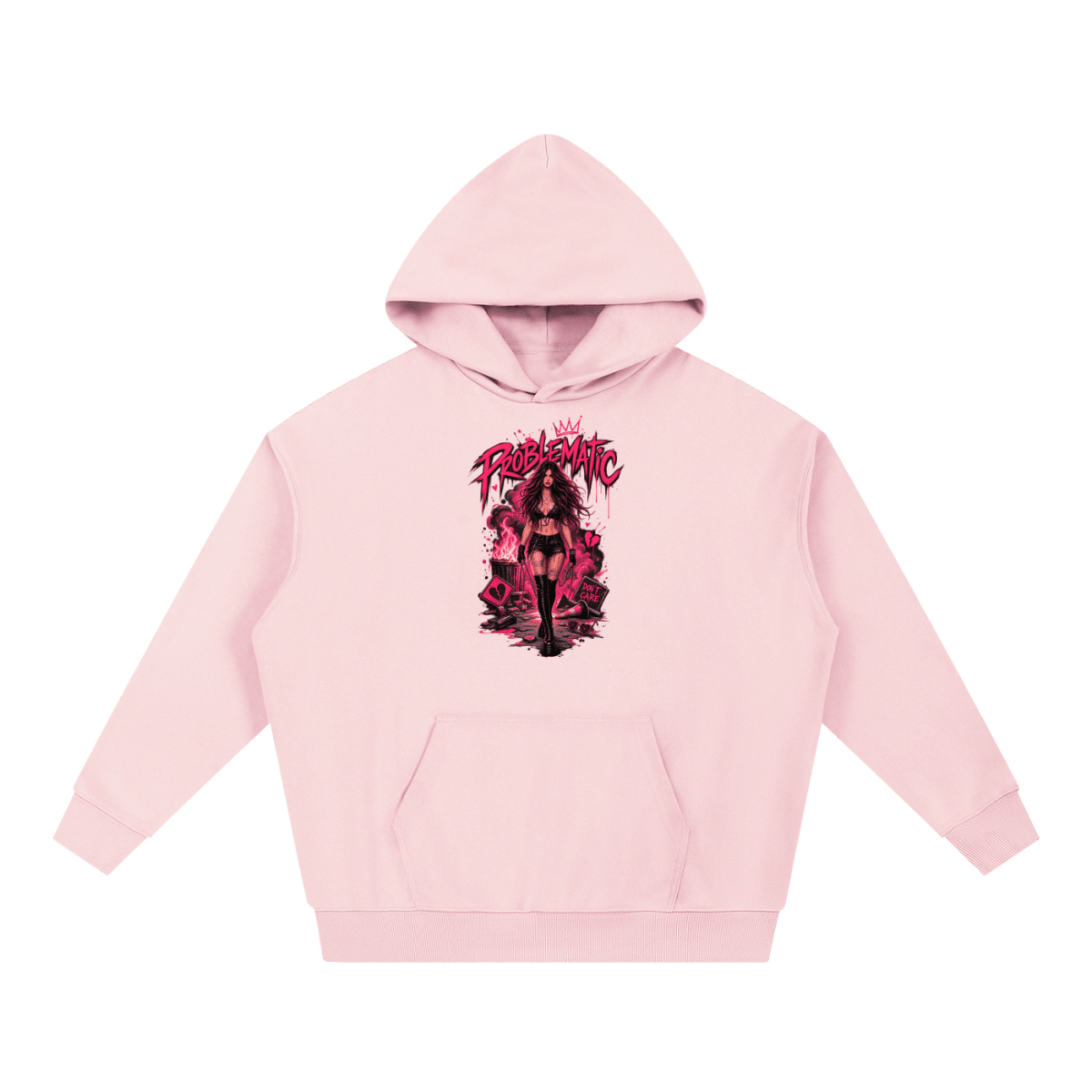Problematic Baddie Energy Essential Heavyweight Hoodie - Shirt Habit