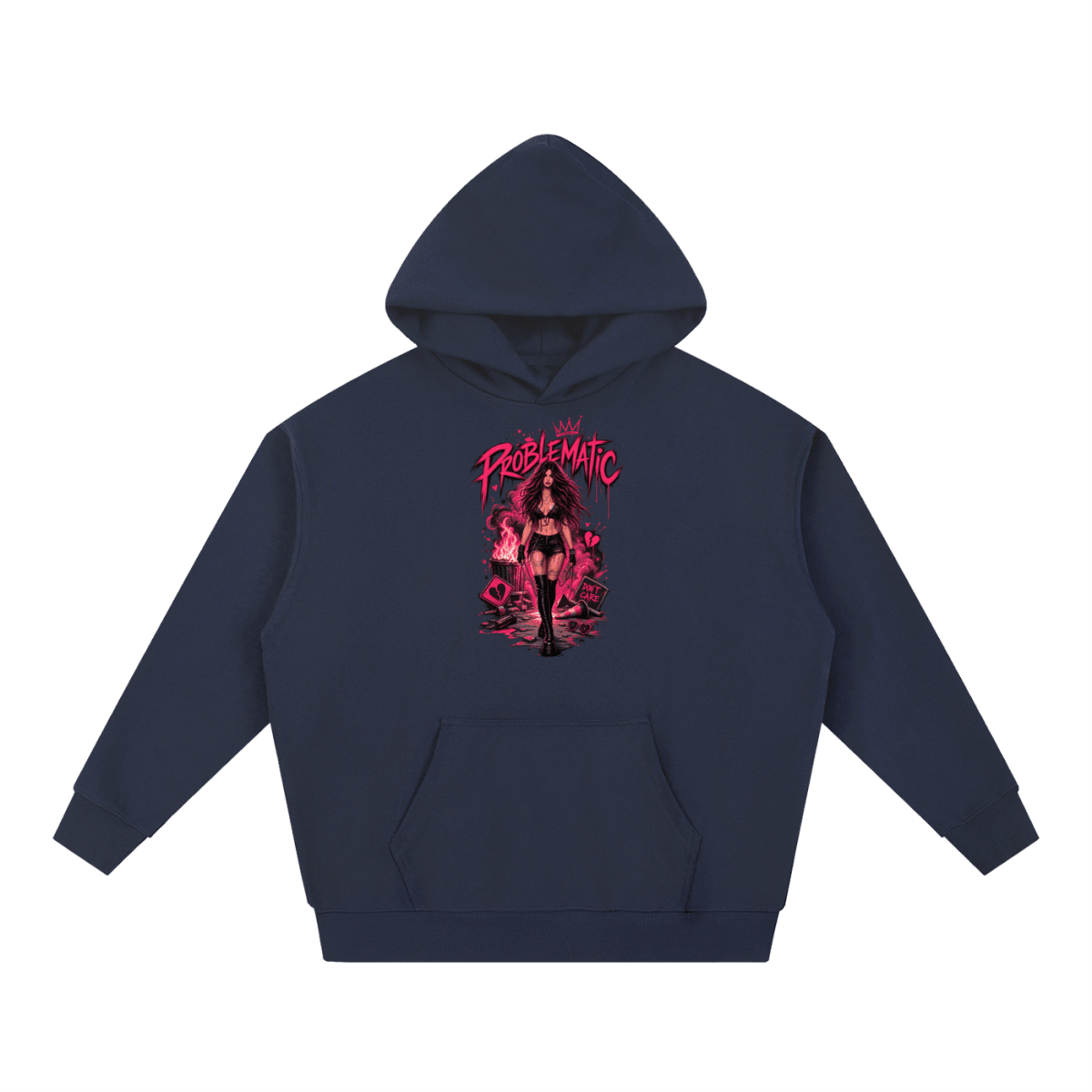 Problematic Baddie Energy Essential Heavyweight Hoodie - Shirt Habit