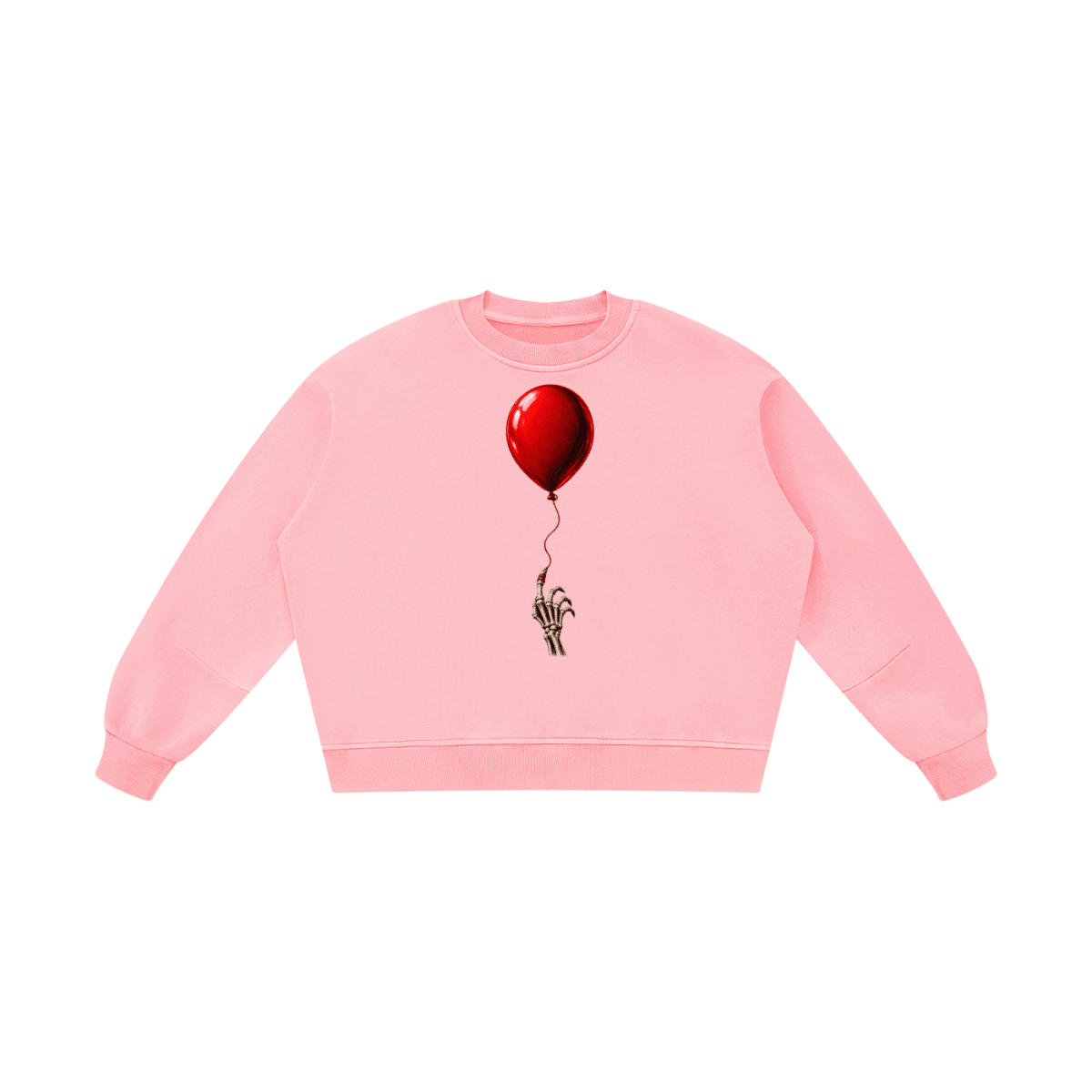 The Last Balloon Unisex Boxy Vintage Washed Sweatshirt - Shirt Habit