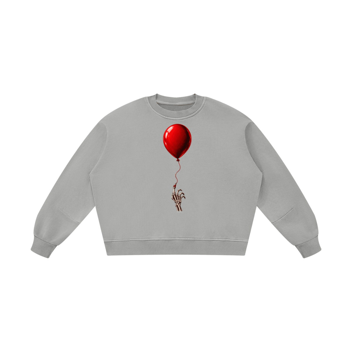 The Last Balloon Unisex Boxy Vintage Washed Sweatshirt - Shirt Habit