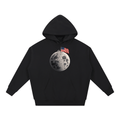 The Moon Is Ours Astronaut and American Flag Essential Heavyweight Hoodie - Shirt Habit